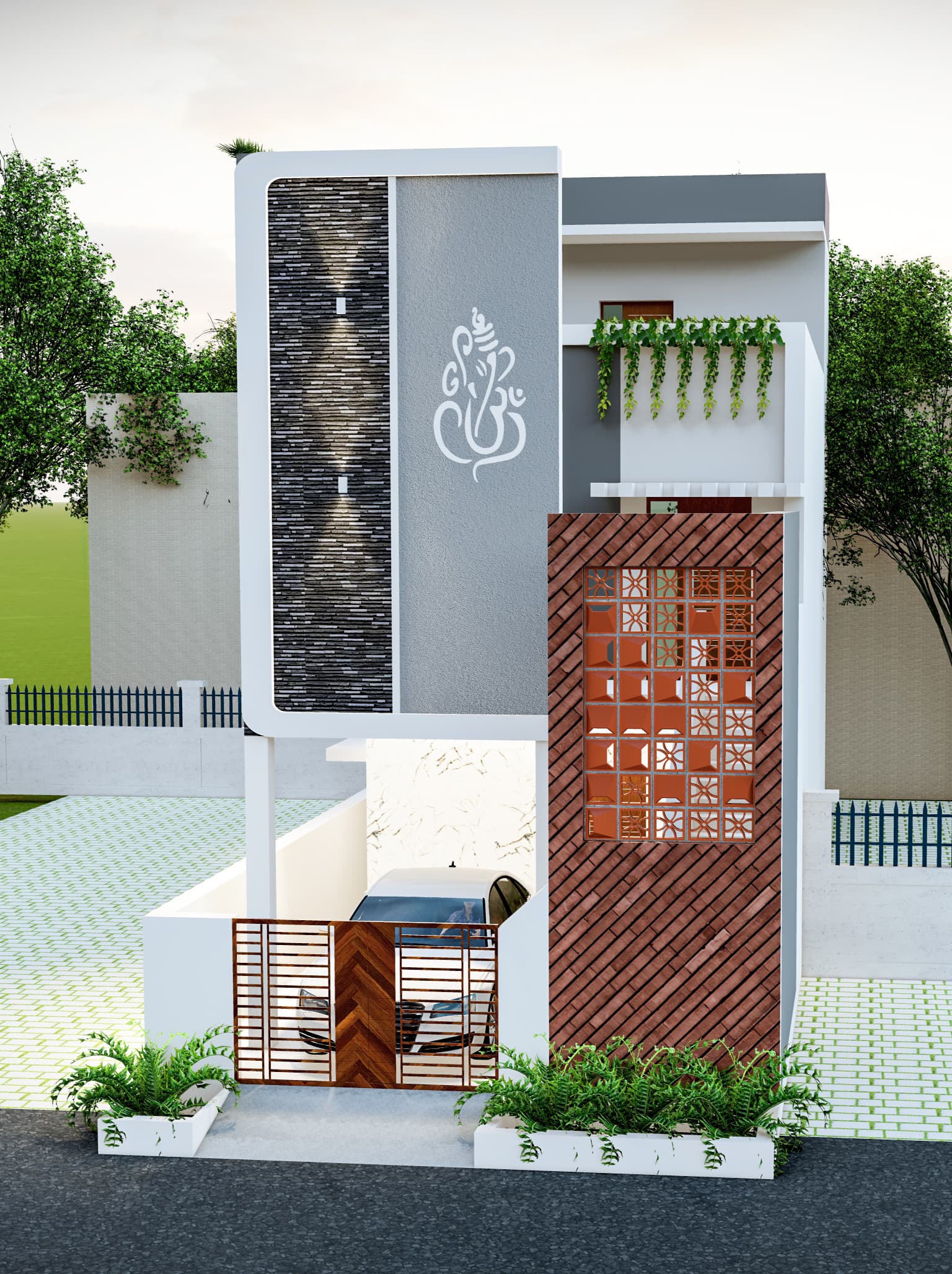 Indian House Exterior images