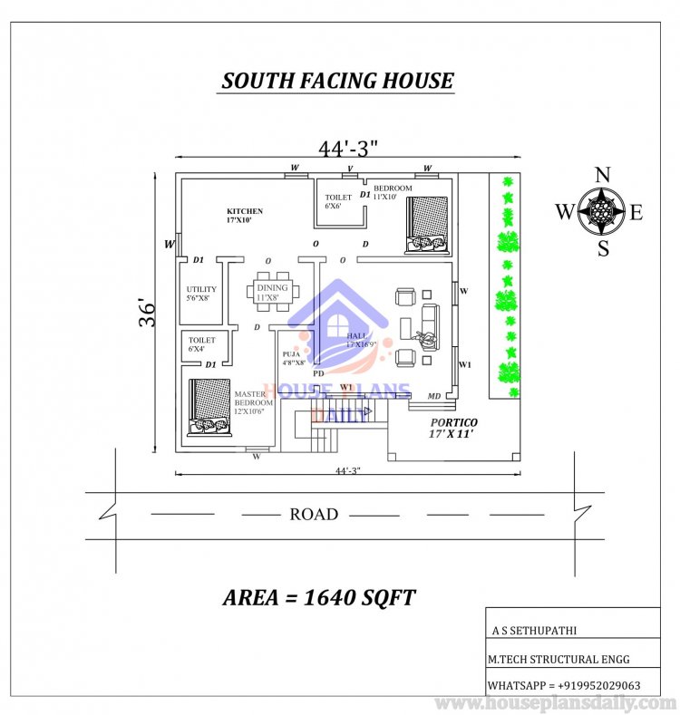 modern home plan idea