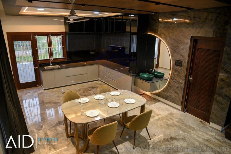 modular kitchen design u shape