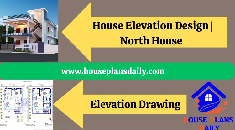 Elevation Drawing | House Elevation Design | North House - House ...