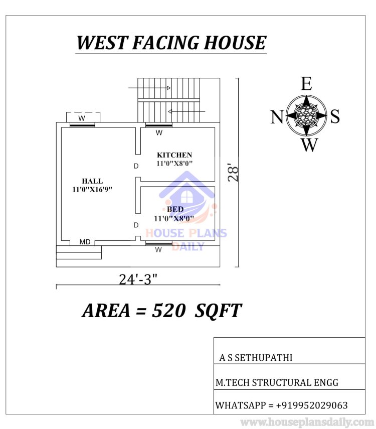 simple house design in village