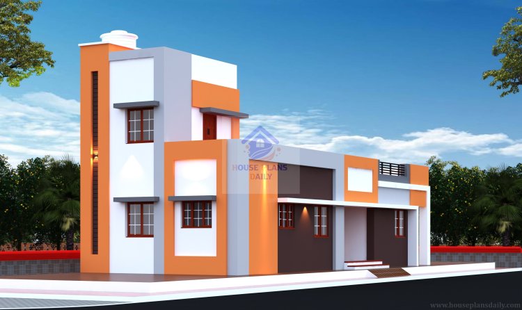 Single Floor Modern House Design | 20x57 Ghar Ka Naksha