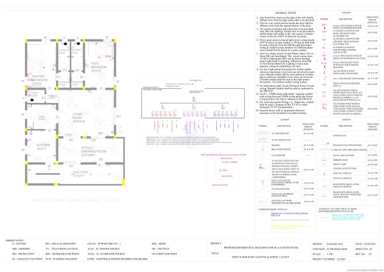 House Electrical Drawing