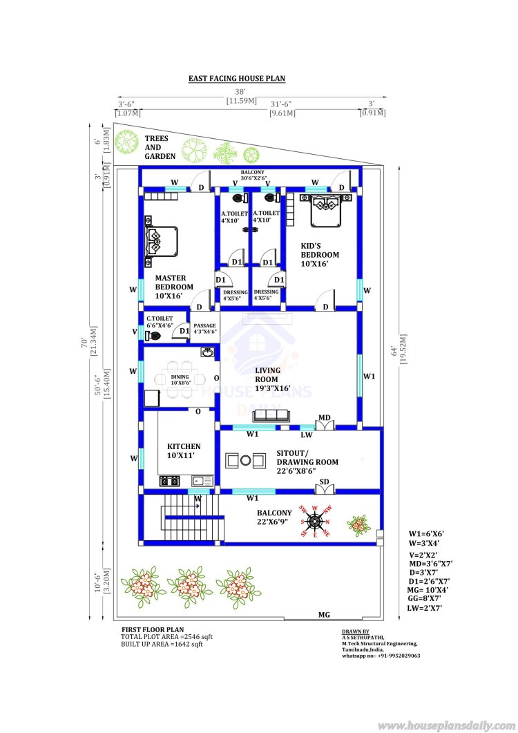 2500 sq feet house design