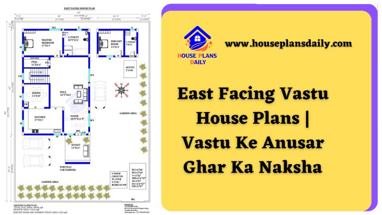 East Facing Vastu House Plans | Vastu Ke Anusar Ghar Ka Naksha