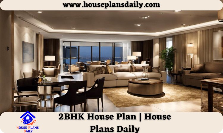 2BHK House Plan | House Plans Daily