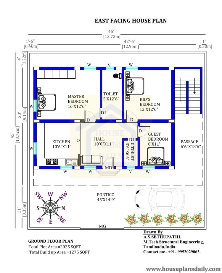 Ranch House Plans - House Plans Daily