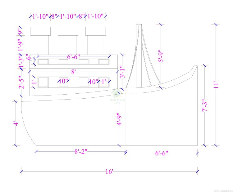 House Plan in Ship Design | House Plans Design