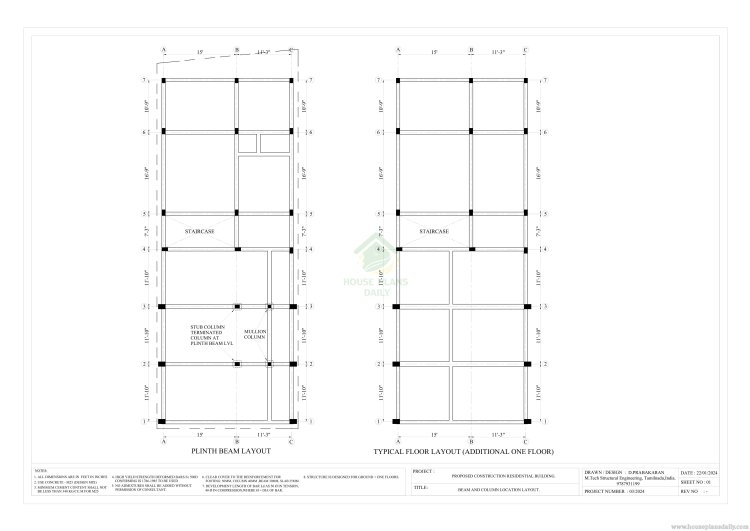 Shops Plan | House with Shop | East West Facing House