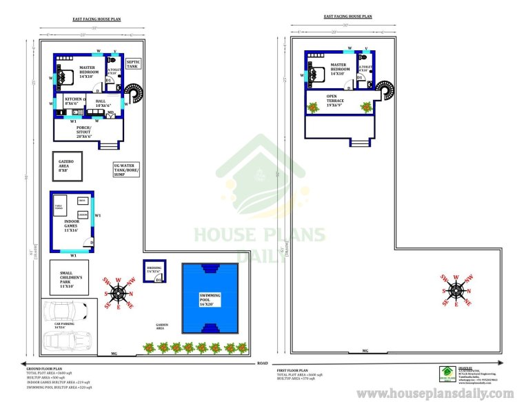 Farm House with Pool | Guest House with Pool | East Home