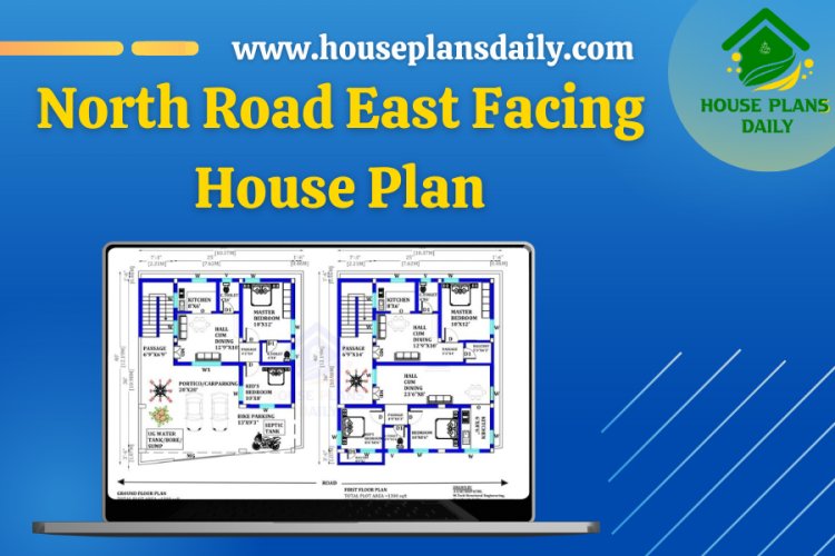 North Road East Facing House Plan