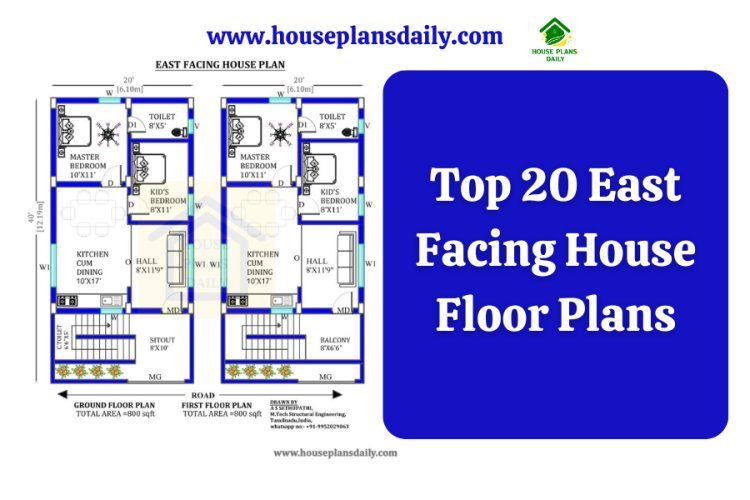 Top 20 East Facing House Floor Plans