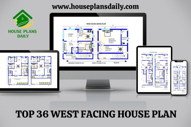 TOP 36 WEST FACING HOUSE PLAN