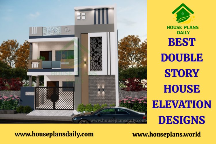 BEST DOUBLE STORY HOUSE ELEVATION DESIGNS
