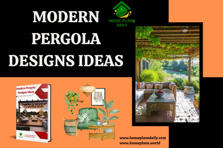 Modern Pergola Designs Ideas