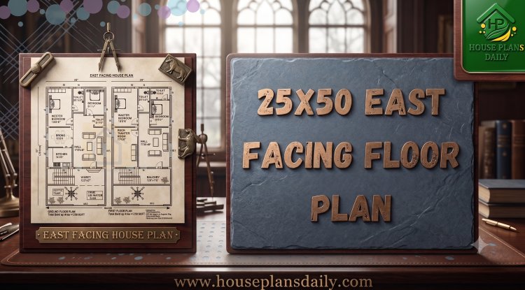 25x50 East Facing Floor Plan| East Facing House Plan